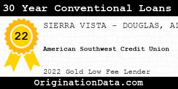American Southwest Credit Union 30 Year Conventional Loans gold