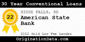 American State Bank 30 Year Conventional Loans gold