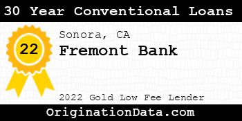 Fremont Bank 30 Year Conventional Loans gold