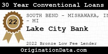 Lake City Bank 30 Year Conventional Loans bronze