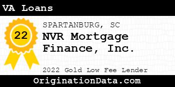 NVR Mortgage Finance VA Loans gold