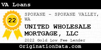 UNITED WHOLESALE MORTGAGE VA Loans gold