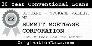 SUMMIT MORTGAGE CORPORATION 30 Year Conventional Loans silver