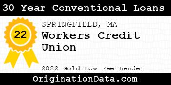 Workers Credit Union 30 Year Conventional Loans gold