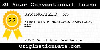 FIRST STATE MORTGAGE SERVICES 30 Year Conventional Loans gold