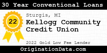 Kellogg Community Credit Union 30 Year Conventional Loans gold