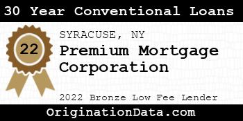 Premium Mortgage Corporation 30 Year Conventional Loans bronze