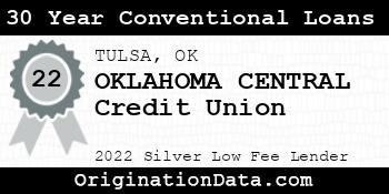 OKLAHOMA CENTRAL Credit Union 30 Year Conventional Loans silver