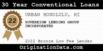 SOVEREIGN LENDING GROUP INCORPORATED 30 Year Conventional Loans bronze