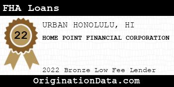 HOME POINT FINANCIAL CORPORATION FHA Loans bronze