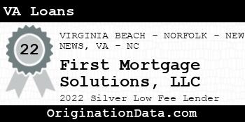 First Mortgage Solutions VA Loans silver