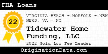 Tidewater Home Funding FHA Loans gold