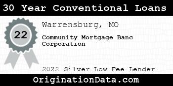 Community Mortgage Banc Corporation 30 Year Conventional Loans silver