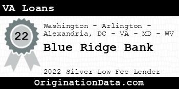 Blue Ridge Bank VA Loans silver