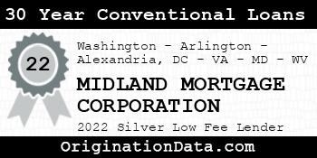 MIDLAND MORTGAGE CORPORATION 30 Year Conventional Loans silver
