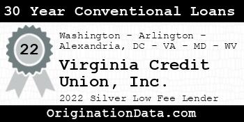 Virginia Credit Union 30 Year Conventional Loans silver
