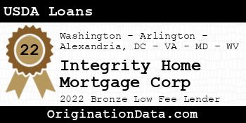 Integrity Home Mortgage Corp USDA Loans bronze