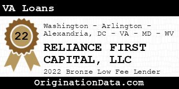 RELIANCE FIRST CAPITAL VA Loans bronze