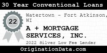 A + MORTGAGE SERVICES 30 Year Conventional Loans silver