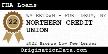 NORTHERN CREDIT UNION FHA Loans bronze