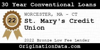 St. Mary's Credit Union 30 Year Conventional Loans bronze