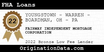 FAIRWAY INDEPENDENT MORTGAGE CORPORATION FHA Loans bronze