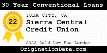Sierra Central Credit Union 30 Year Conventional Loans gold