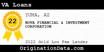 NOVA FINANCIAL & INVESTMENT CORPORATION VA Loans gold