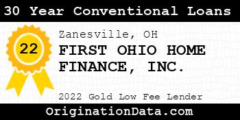 FIRST OHIO HOME FINANCE 30 Year Conventional Loans gold
