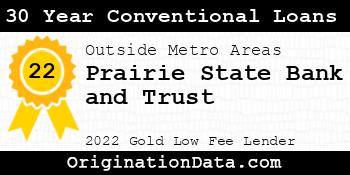 Prairie State Bank and Trust 30 Year Conventional Loans gold