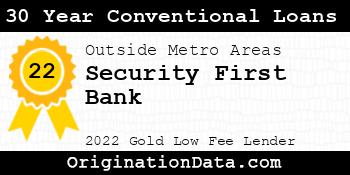 Security First Bank 30 Year Conventional Loans gold