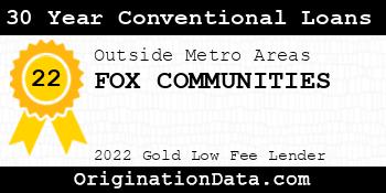 FOX COMMUNITIES 30 Year Conventional Loans gold