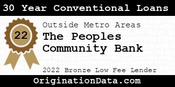 The Peoples Community Bank 30 Year Conventional Loans bronze