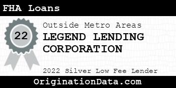 LEGEND LENDING CORPORATION FHA Loans silver