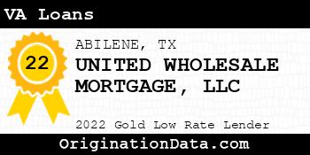 UNITED WHOLESALE MORTGAGE VA Loans gold