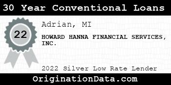 HOWARD HANNA FINANCIAL SERVICES 30 Year Conventional Loans silver