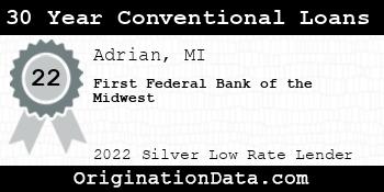 First Federal Bank of the Midwest 30 Year Conventional Loans silver