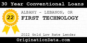 FIRST TECHNOLOGY 30 Year Conventional Loans gold
