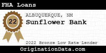 Sunflower Bank FHA Loans bronze