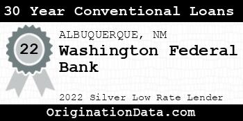 Washington Federal Bank 30 Year Conventional Loans silver