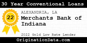 Merchants Bank of Indiana 30 Year Conventional Loans gold