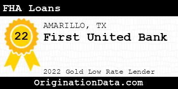 First United Bank FHA Loans gold