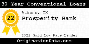 Prosperity Bank 30 Year Conventional Loans gold