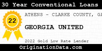 GEORGIA UNITED 30 Year Conventional Loans gold