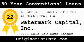 Watermark Capital 30 Year Conventional Loans gold