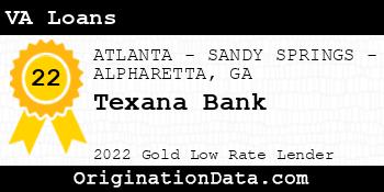 Texana Bank VA Loans gold