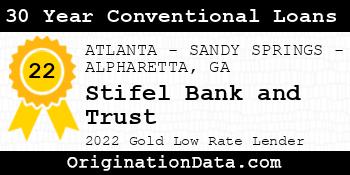Stifel Bank and Trust 30 Year Conventional Loans gold
