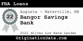 Bangor Savings Bank FHA Loans silver