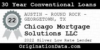 Chicago Mortgage Solutions 30 Year Conventional Loans silver