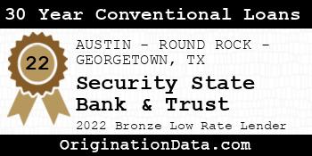 Security State Bank & Trust 30 Year Conventional Loans bronze
